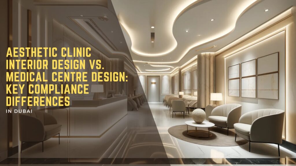 Aesthetic Clinic Interior Design vs. Medical Centre Design: Key Compliance Differences 2 Aesthetic Clinic Interior Design