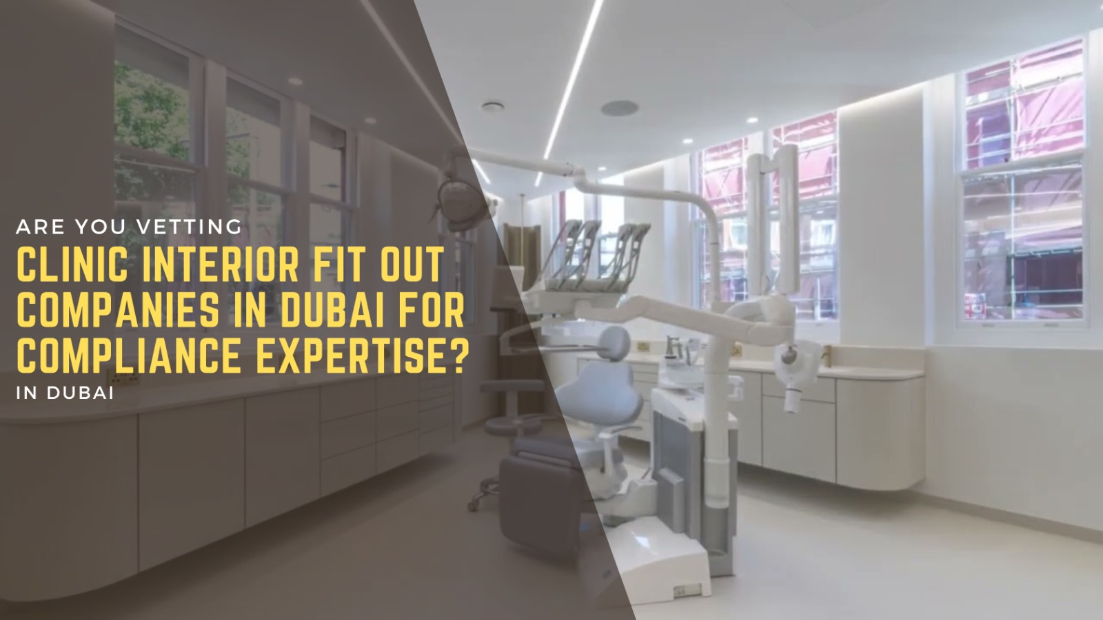 Blog 36 Clinic Interior Fit Out Companies in Dubai