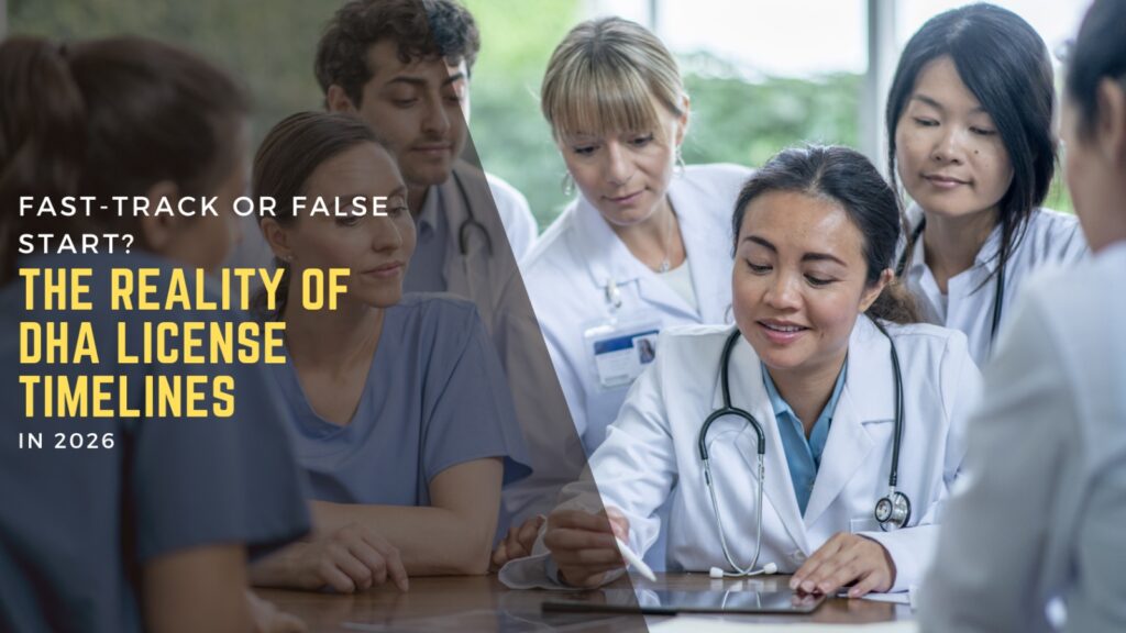 Fast-Track or False Start? The Reality of DHA License Timelines 1 DHA Exam Preparation