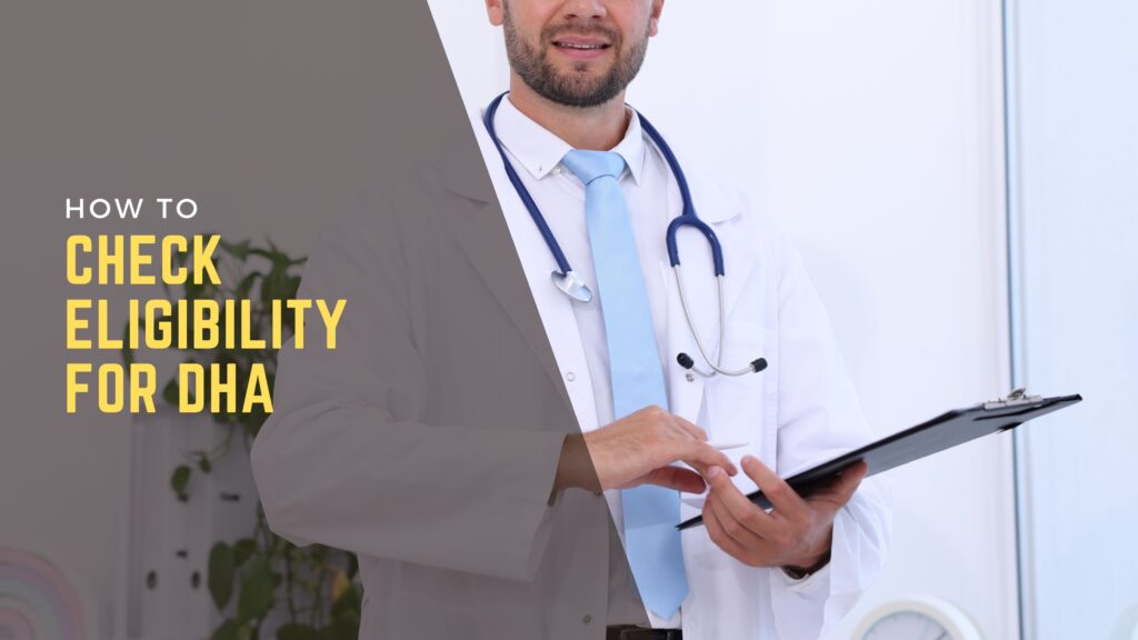 DHA Professional License