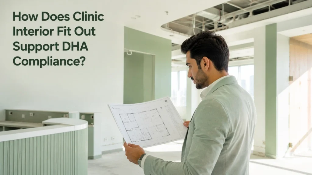 How Does Clinic Interior Fit Out Support DHA Compliance? 2 Clinic Interior Designers