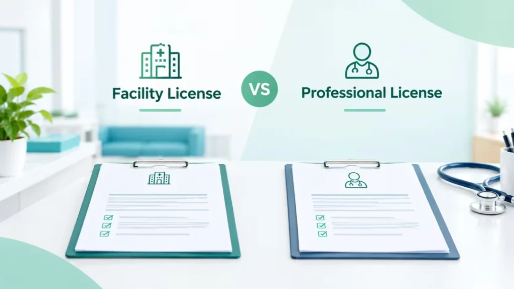 Facility License vs Professional License: What's the Difference and Why It Matters 2 New Facility License DHA
